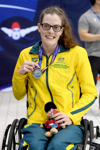 Rachael Watson delivers another bronze medal of Australia.
